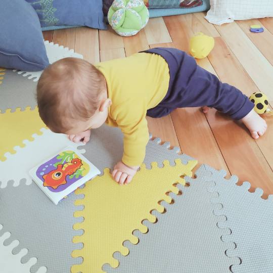Un espacio preparado para que tu bebé se pueda mover libremente